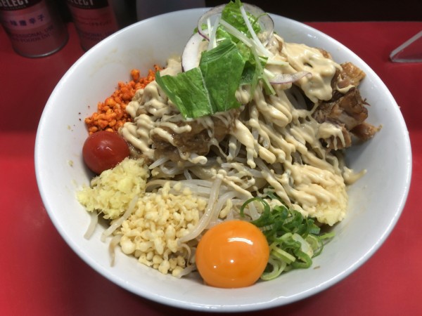 「冷やしまぜそば」@用心棒 本号の写真