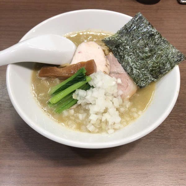 「【限定】濃厚牡蠣らーめん」@煮干し中華そば 山形屋の写真