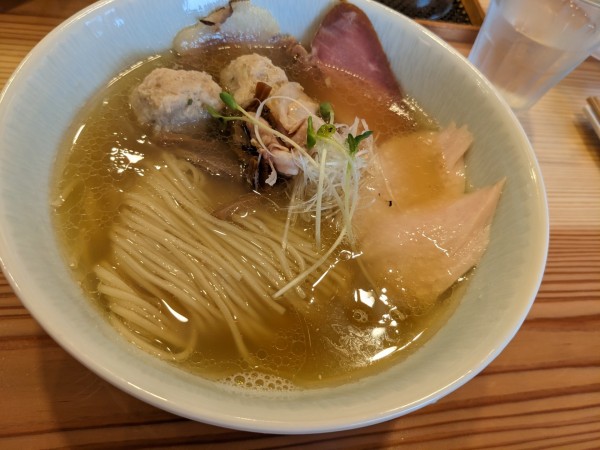 「特製塩そば」@塩そば時空の写真