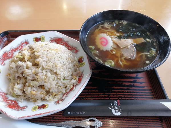 「チャーハン+ミニラーメンセット　　950円」@三陽飯店の写真