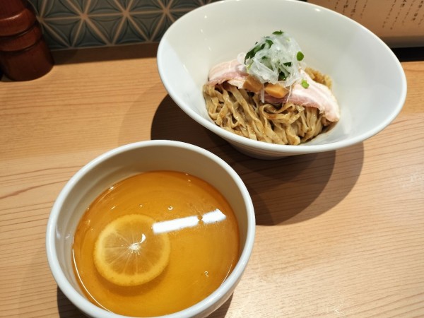 「塩つけ麺　750円」@セキレイ 〜NIBOSHI no D5〜の写真