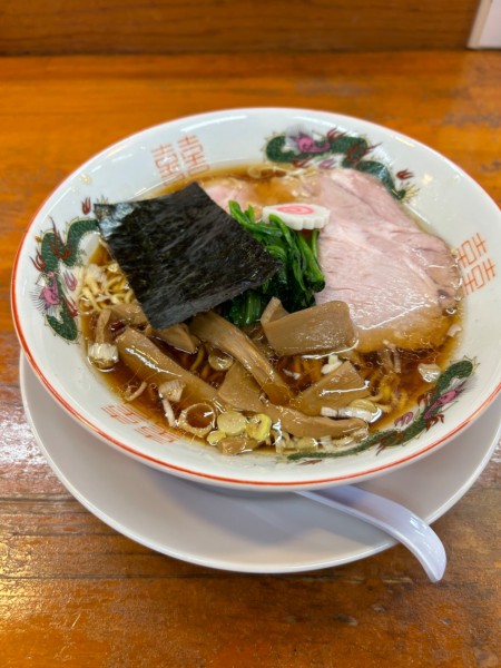 「生姜らぁ麺　950円　和え玉　350円」@会津ばんだいらーめん 伊勢崎店の写真