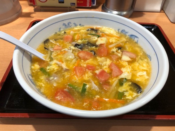 「塩トマト酸辣湯麺」@福しん 東長崎店の写真