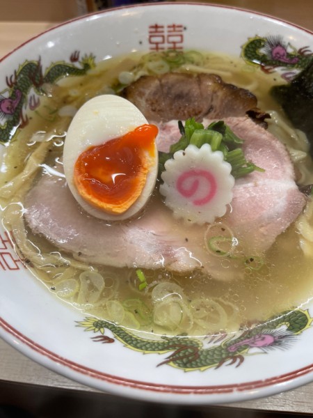 「限定生姜塩ラーメン　ローストビーフ丼」@手揉み中華そば 中村の写真