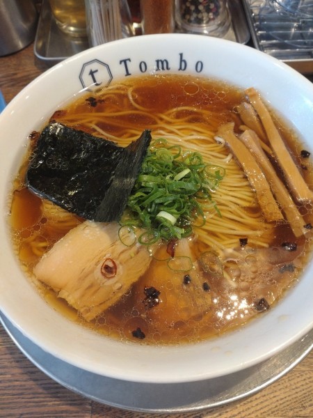 「醤油の旨味ソバ」@Tomboの写真