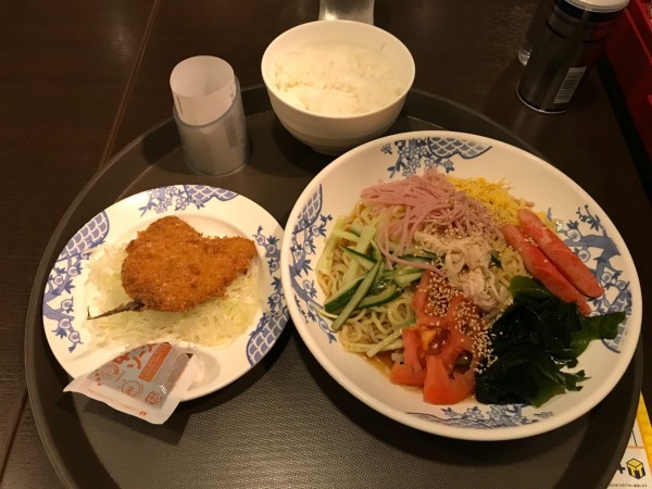 「七彩の冷やし中華（醤油）」@バーミヤン 川越山田店の写真