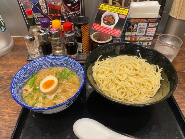「肉そばつけ麺　味噌」@らあめん花月嵐 京王八王子店の写真