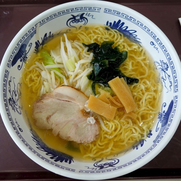 「塩ラーメン 650円」@鮫洲食堂の写真