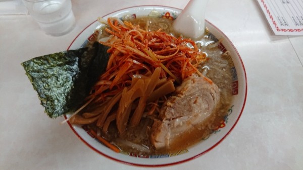 「辛ネギしょうゆラーメン 1080円」@花ぜん 本店の写真