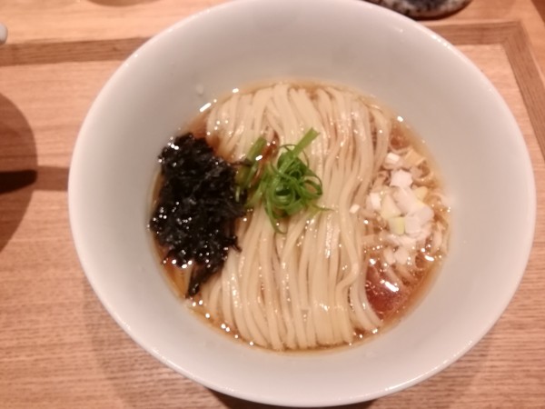 「おかわり濃密出汁かけ冷やし(醤油)」@中華蕎麦 とみ田の写真