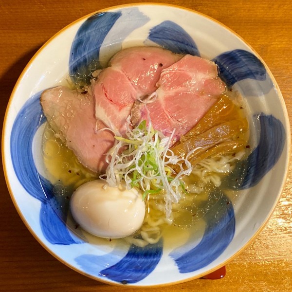 「たまご・チャーシュー塩らぁ麺 ¥1,200」@さんくるげの写真