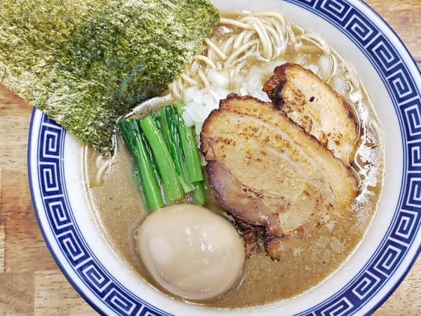 「味玉濃厚煮干中華そば」@錦糸町中華そば さん式の写真