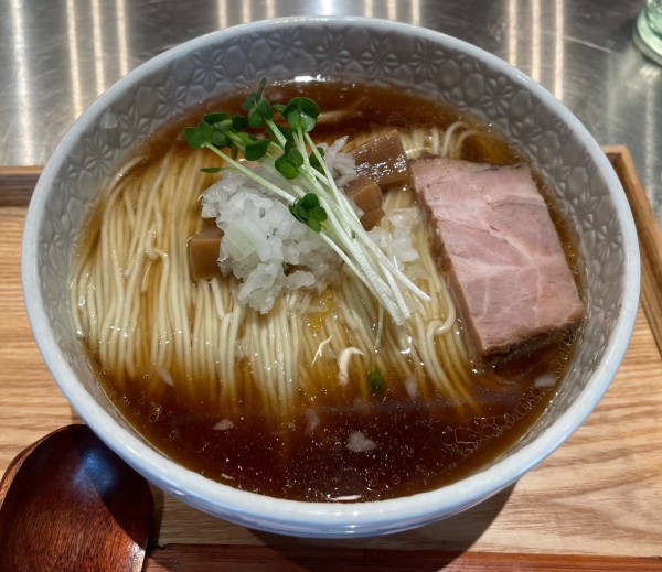 「煮干しそば（中）」@中華そば まるじの写真