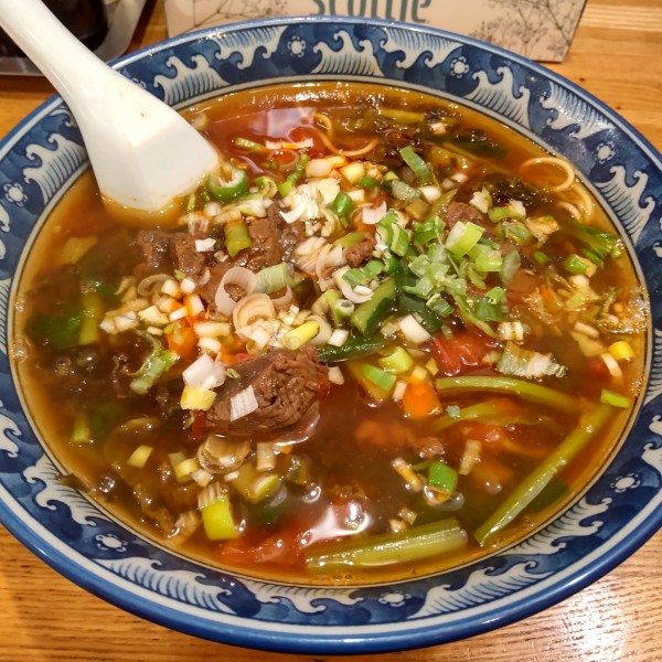 「自家製 牛すじ麺（￥1,000）」@台湾料理 李月の写真