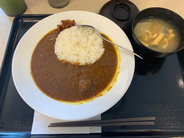 「松屋ビーフカレー 580円」@松屋 田無駅前店の写真