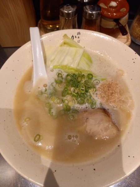 「濃熟鶏そば￥950」@鶏そば かぐら屋 上野御徒町店の写真