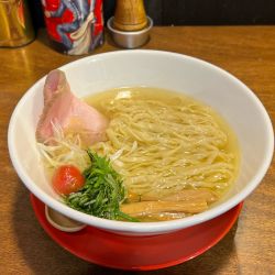 塩ラーメン 太麺