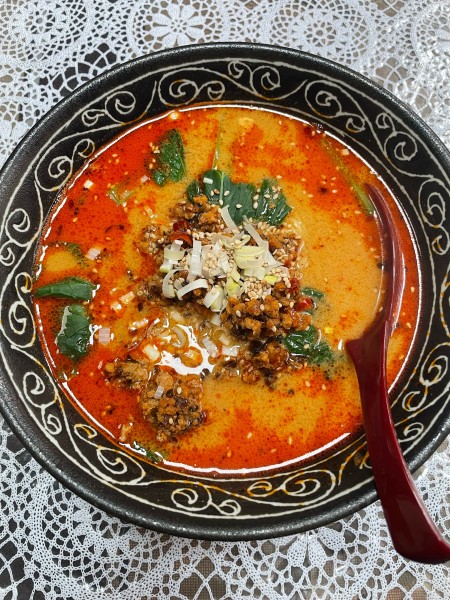 「担担麺四川風(555円)」@新錦江の写真