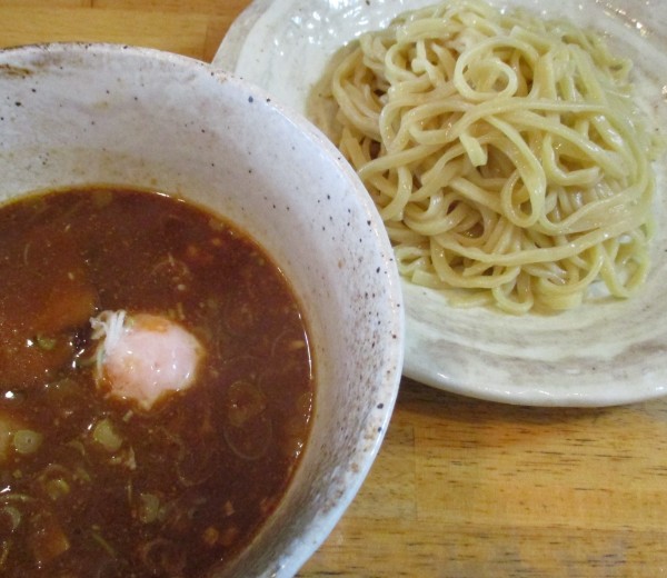「味噌󠄀つけめん　750円」@つけめん・らーめん かもんの写真