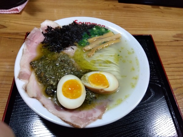「牡蠣塩ラーメン」@Soupmenの写真