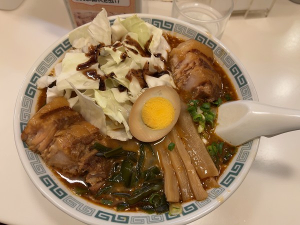 「味噌太肉麺1200円」@桂花ラーメン 東口駅前店の写真