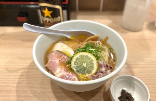 「【限定】トリュフ香る冷やし蛤麺 ¥1200」@中華そば みかわの写真