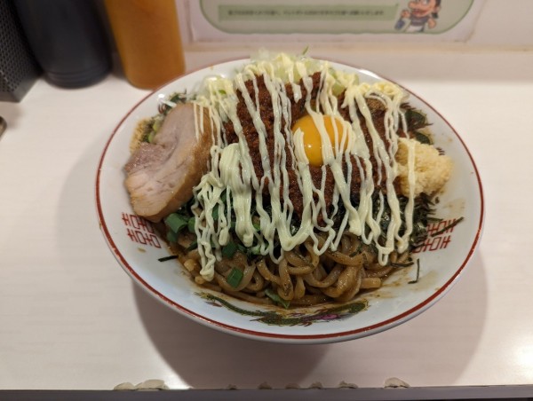 「台湾まぜそば　カレー　ブタ」@ハイパーファットンの写真