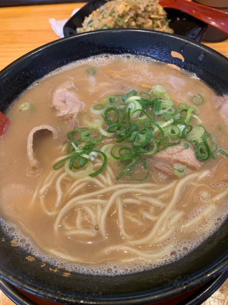 「ラーメンミニチャーハンセット」@うま屋ラーメン 蟹江店の写真