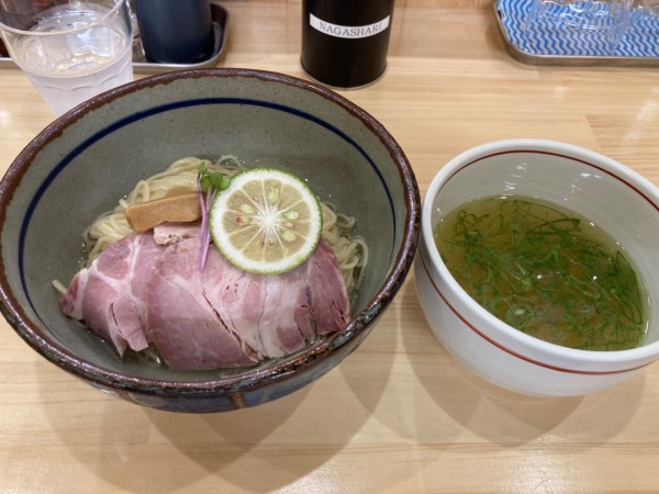 「つけ麺・塩」@NAGASHARIの写真