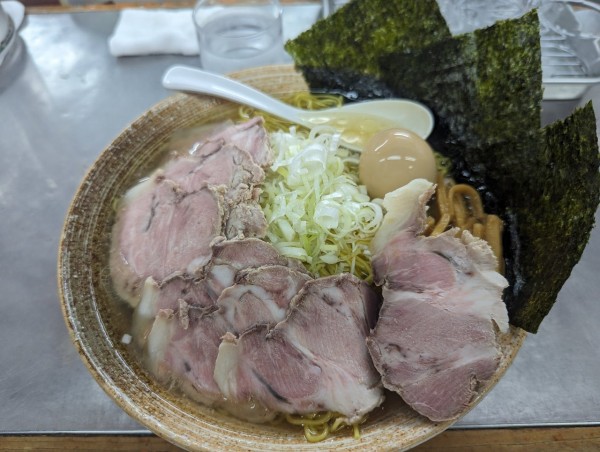 「羅麺全部乗せ　大盛り」@覆麺 智の写真