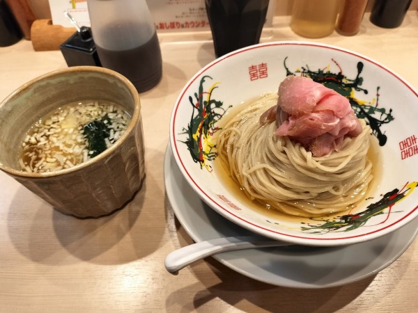 「鰹昆布水つけ麺　1000円」@つけめん金龍の写真