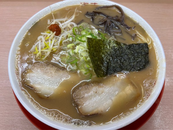 「こってりトンコツ」@ラーメンマン（拉麺男）の写真