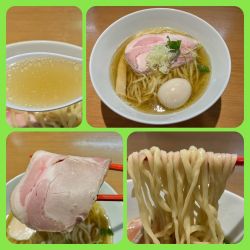 煮干しらぁめん 味玉入り¥1000