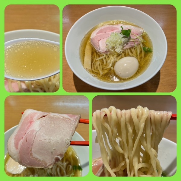 「煮干しらぁめん 味玉入り¥1000」@mojamojaの写真