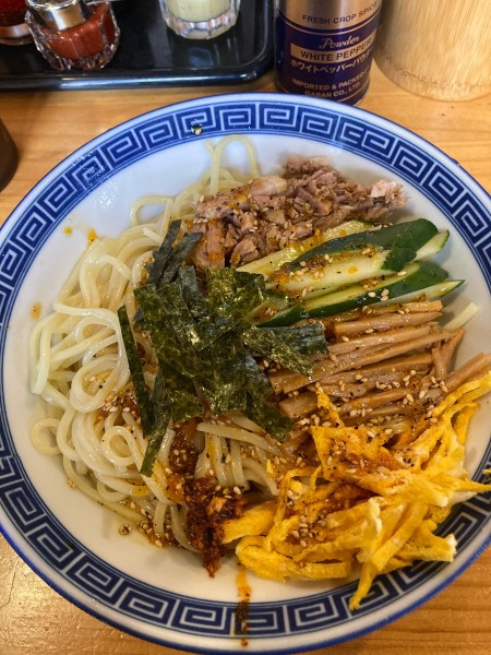 「限定冷やし中華」@魂の中華そばの写真