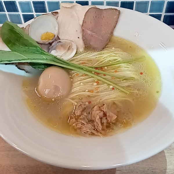 「特製ゆず塩そば（1,350円）」@拉麺 はま家の写真