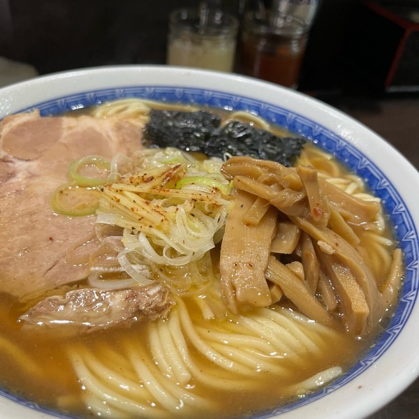 「塩ラーメン中」@中華そば べんてんの写真