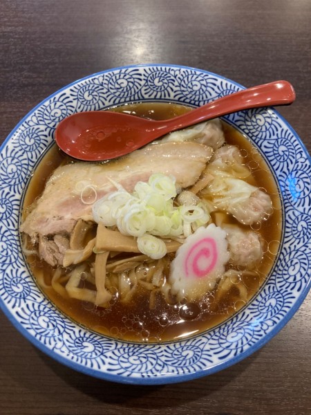 「ワンタンメン」@手打ちラーメン 清仁軒の写真