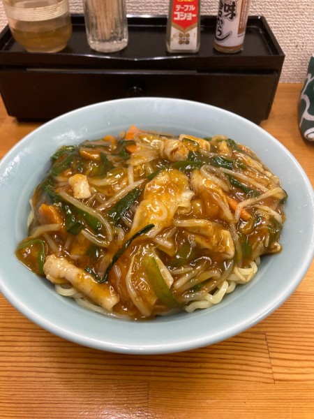 「冷やしダブル」@ホルモンラーメン 玄海の写真