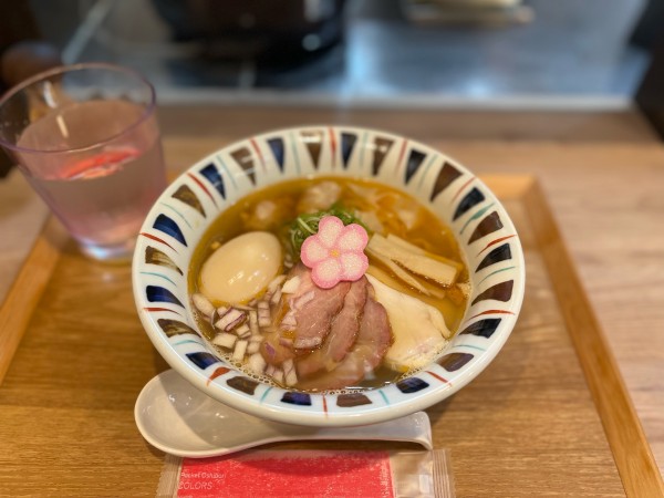 「特製わんたんえびそば(汐)」@えびそば 緋彩の写真