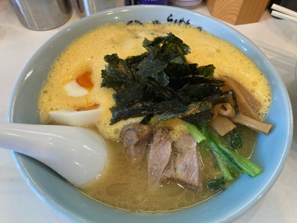 「納豆ラーメン ＋ 味玉」@らぁめん元住家の写真