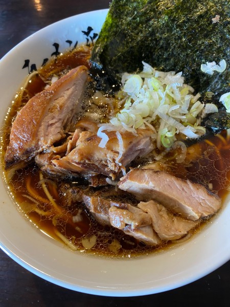 「チャーシューメン（大）➕麺固め」@ラーメン花屋の写真