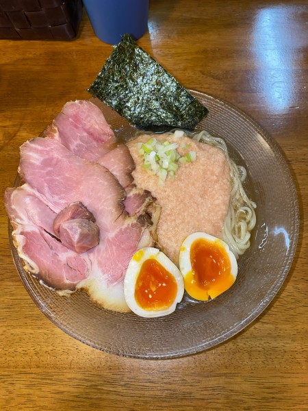 「明太とろろ冷やし塩らぁ麺特製¥1,400円(限定)」@らぁ麺はうす Sumika0の写真