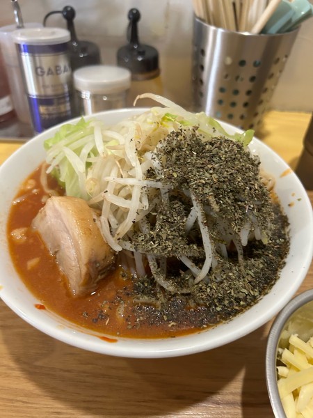 「限定イタリアン＋チーズ」@らーめん おうかの写真