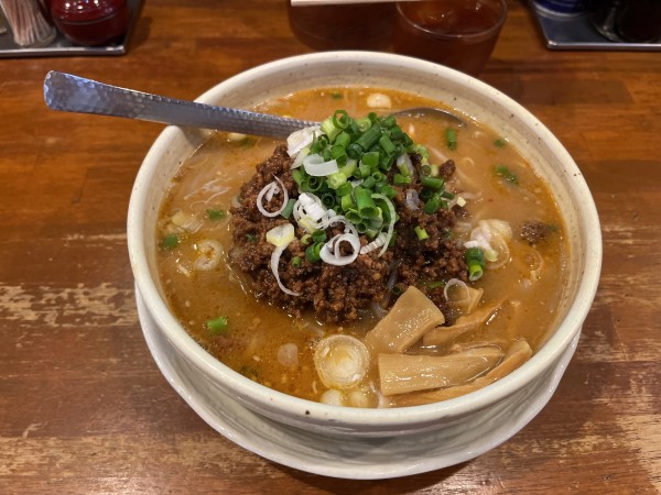 「みそラーメン　850円」@山中房の写真