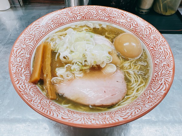 「荒炊き煮干し塩」@麺や 睡蓮の写真