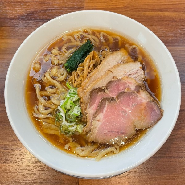 「醤油らーめん大盛り」@純手打ち だるまの写真