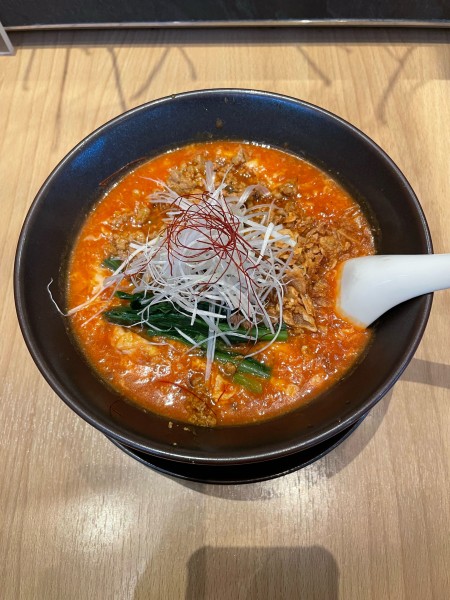 「三種チーズのトマト担々麺(1100円)」@一番 喜龍の写真