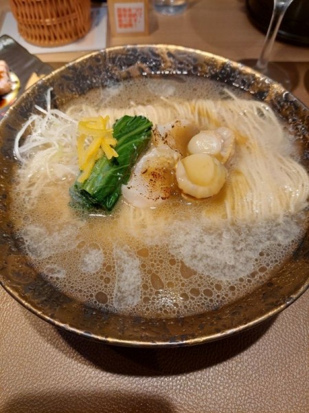 「帆立の塩そば＋ちゃーしゅーご飯」@Tokyo Style Noodle ほたて日和の写真