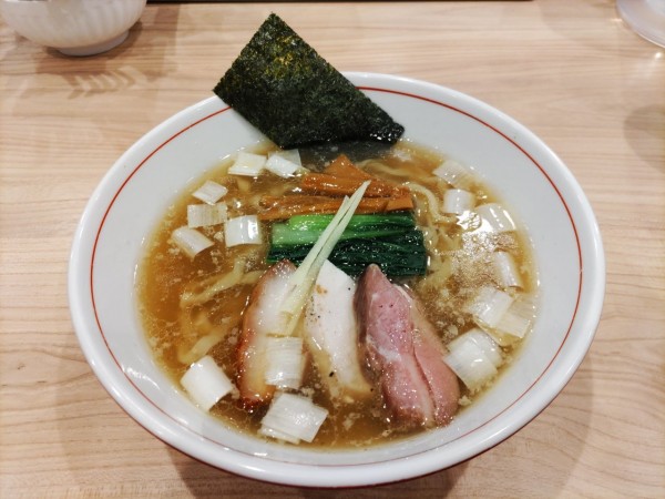 「手揉み中華そば・塩」@麺処 にし尾の写真